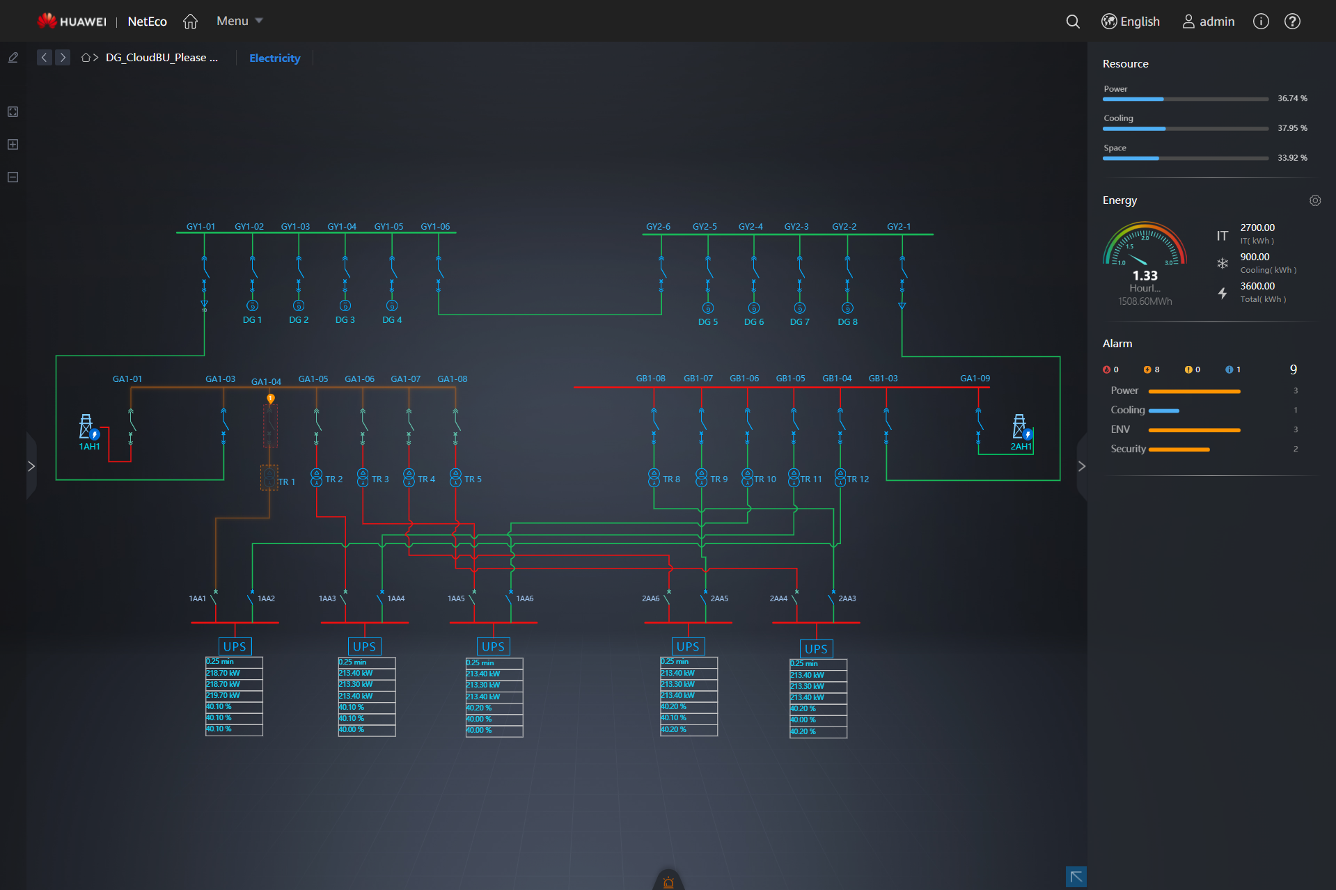 Power distribution link